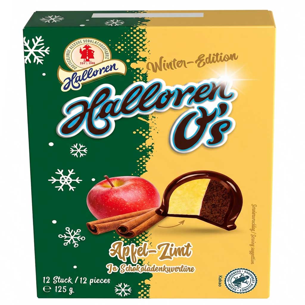Apfel, Zimt, Schokolade, Winter-Edition, Keksbox