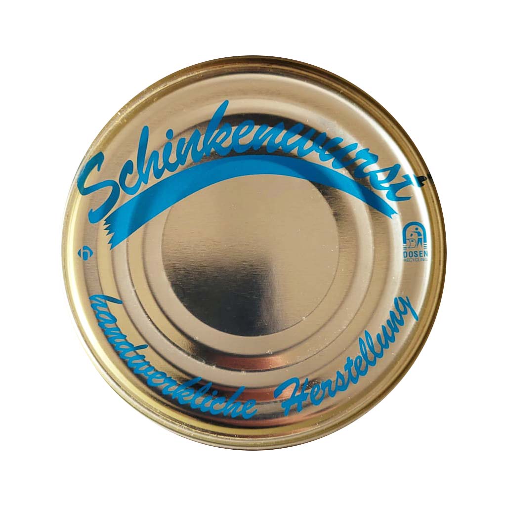 Schwarzwälder Original Schinkenwurst 400g Goldglanzdose MHD 05.06.27