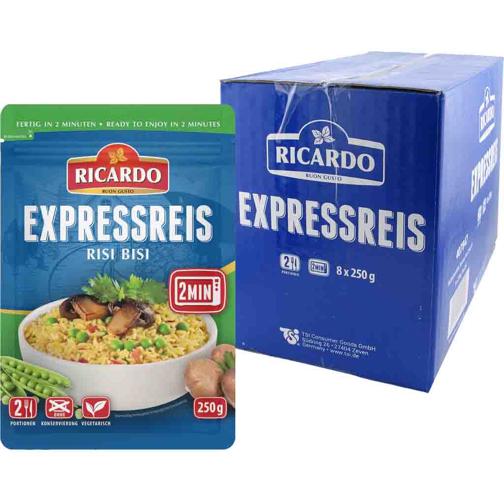 RICARDO Expressreis Risi Bisi 8x250g=2kg MHD 12.12.26