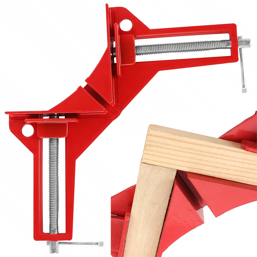Tischler-Winkelklemme, Eckwinkel, Metall