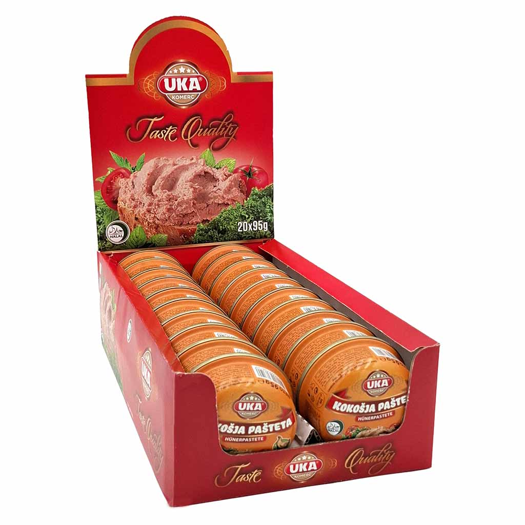 Pastete, Tomaten, Hähnchenpaste, Dosenpaste, UKA Taste Quality