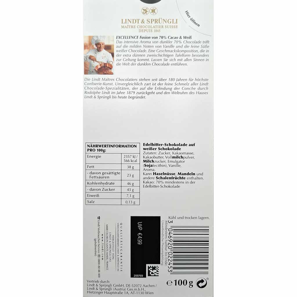 Schokolade, Weiße Schokolade, Nährwerttabelle, 100 g, Haselnüsse