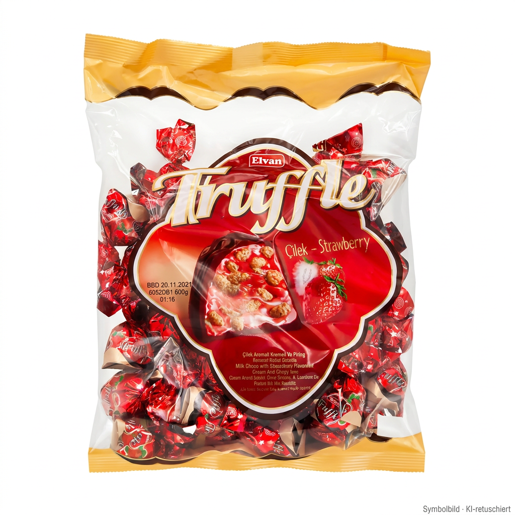 Trüffel, Lutschbonbon, Erdbeere, Karamell, Süßware