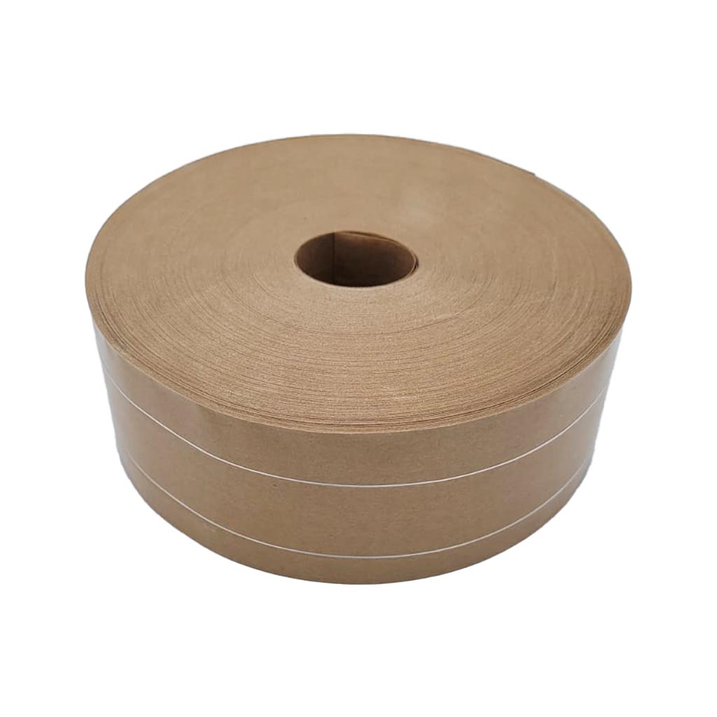 Nassklebeband 60 mm x 200 m Braun, fadenverstärkt
