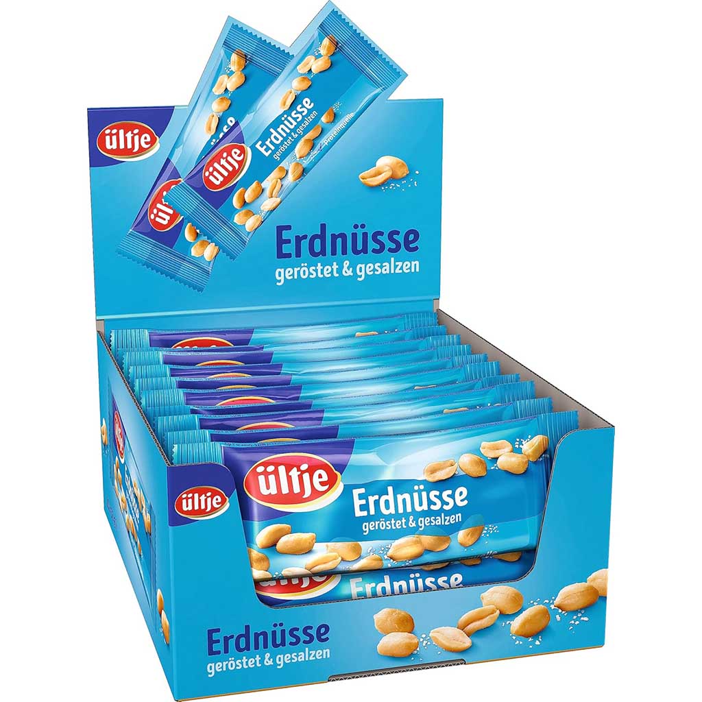 Erdnüsse, geröstet, gesalzen, Snacks, Nussmix