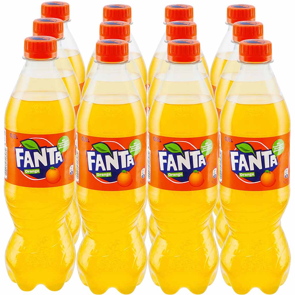 12x Fanta PET 0,5L=6L