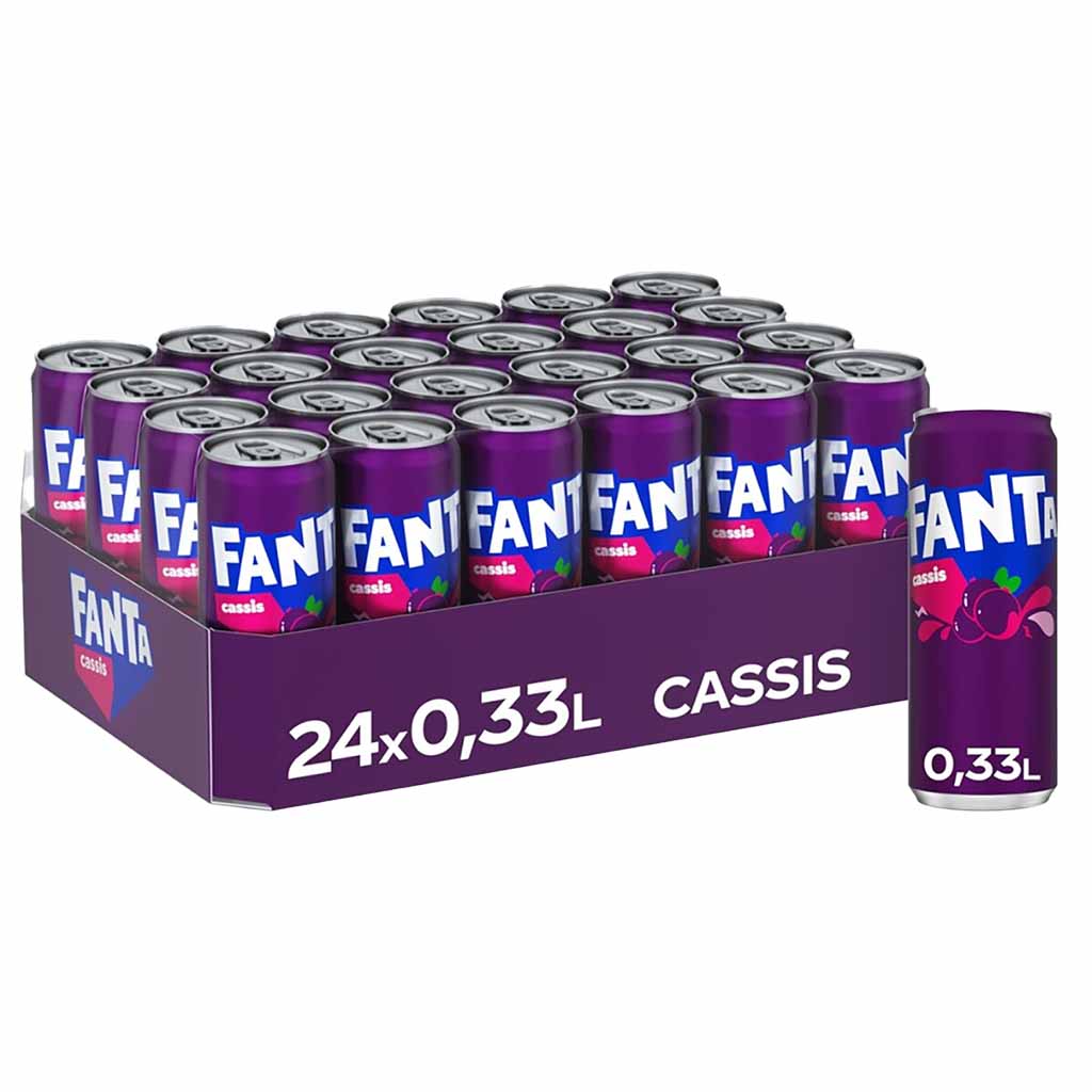 Fanta Cassis DOSE 24x330ml = 7,92L MHD 31.07.26