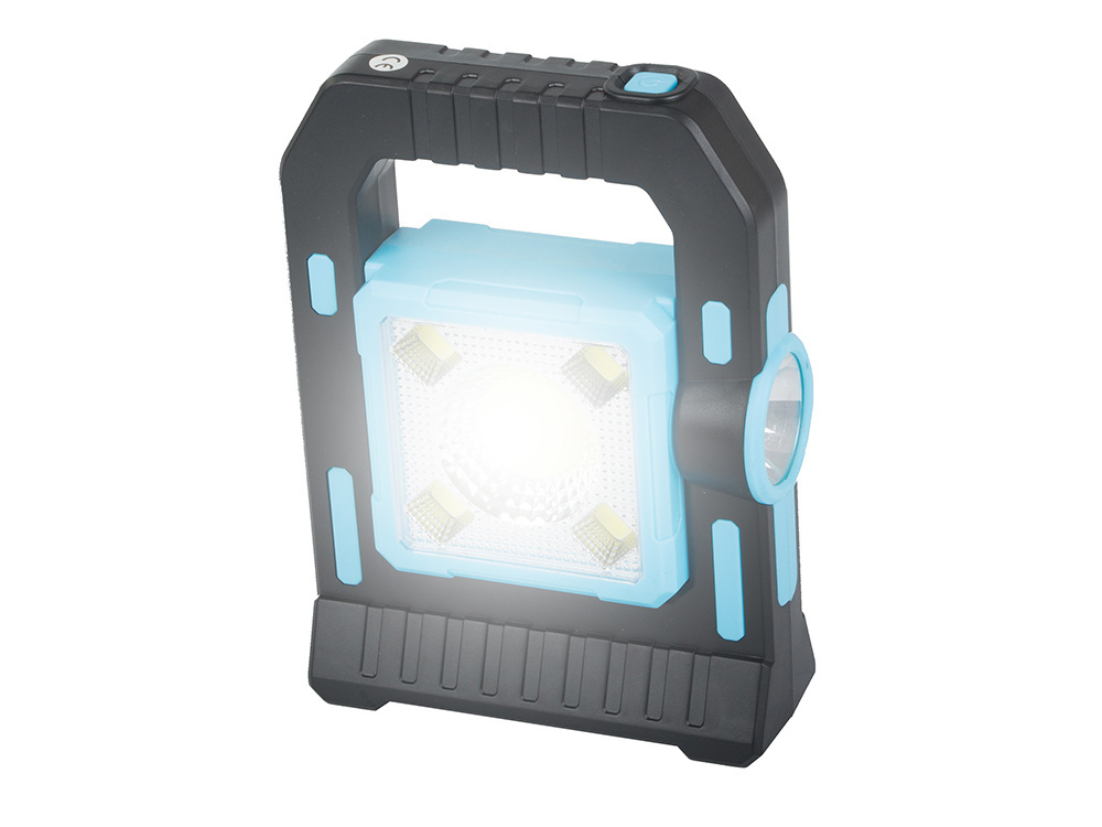 LED, Arbeitslicht, Akku, Kofferform, Clip-Lampe