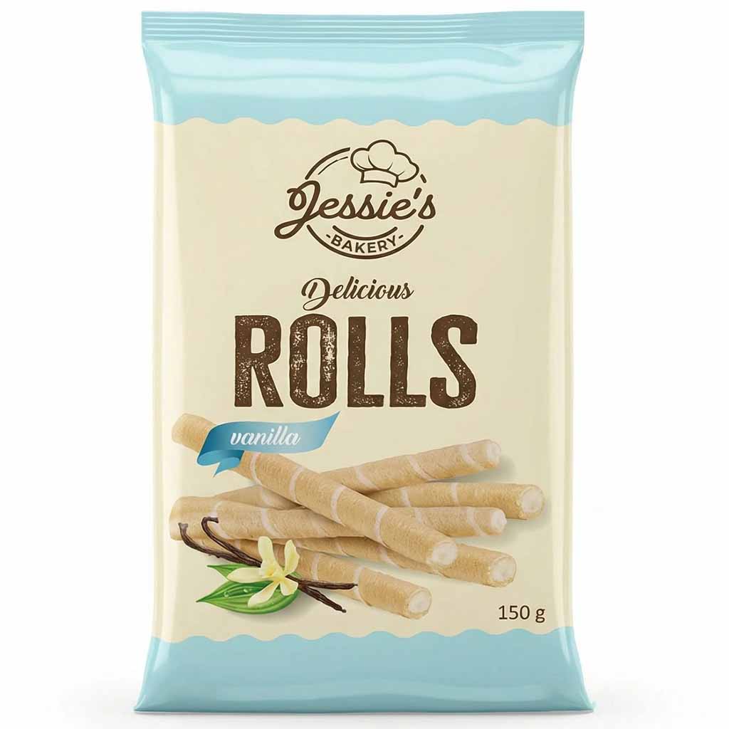 Rolls, Vanille, Biscuitstick, 150 g, Backwaren
