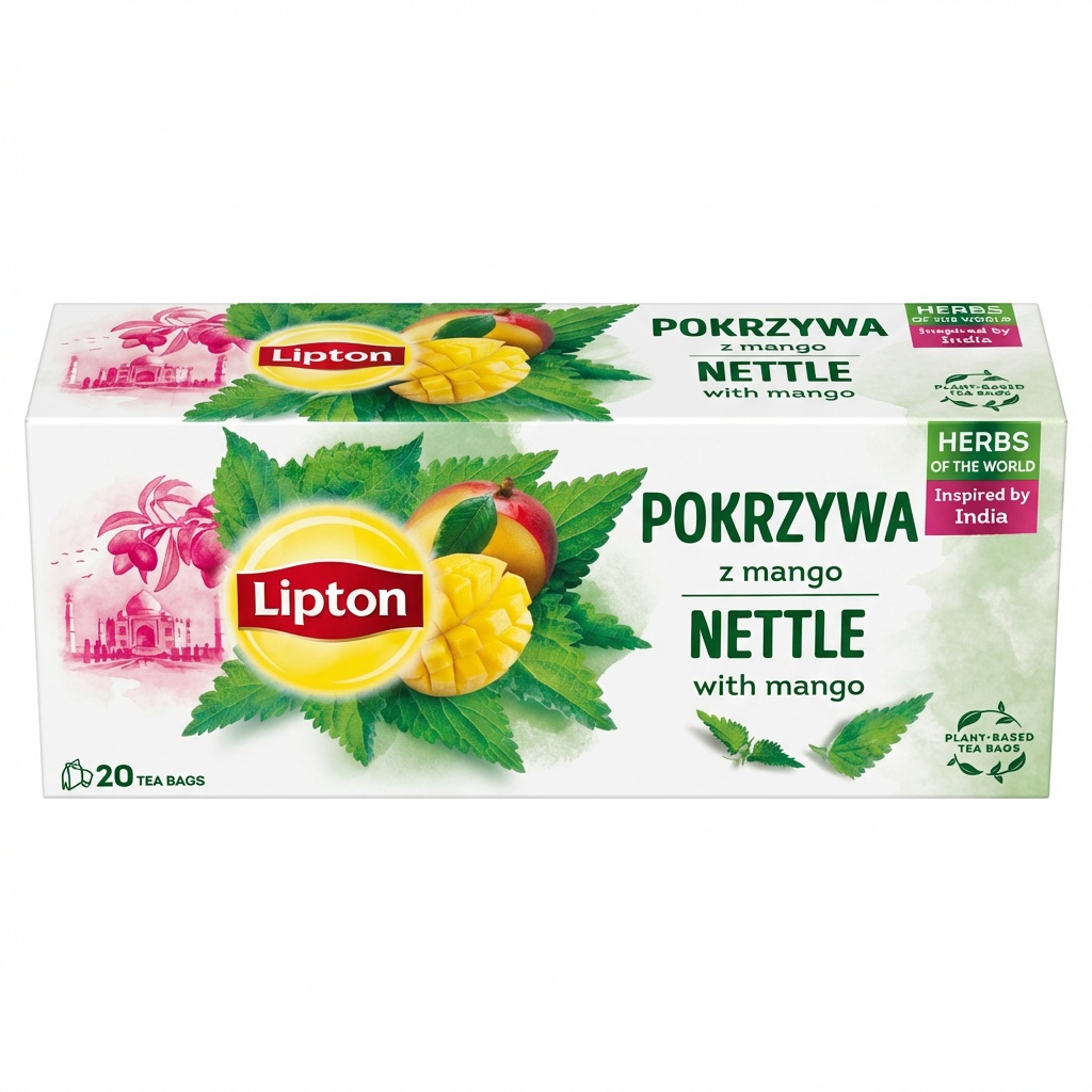tee beutel, lipton, nettle with mango, z mango, tee bags