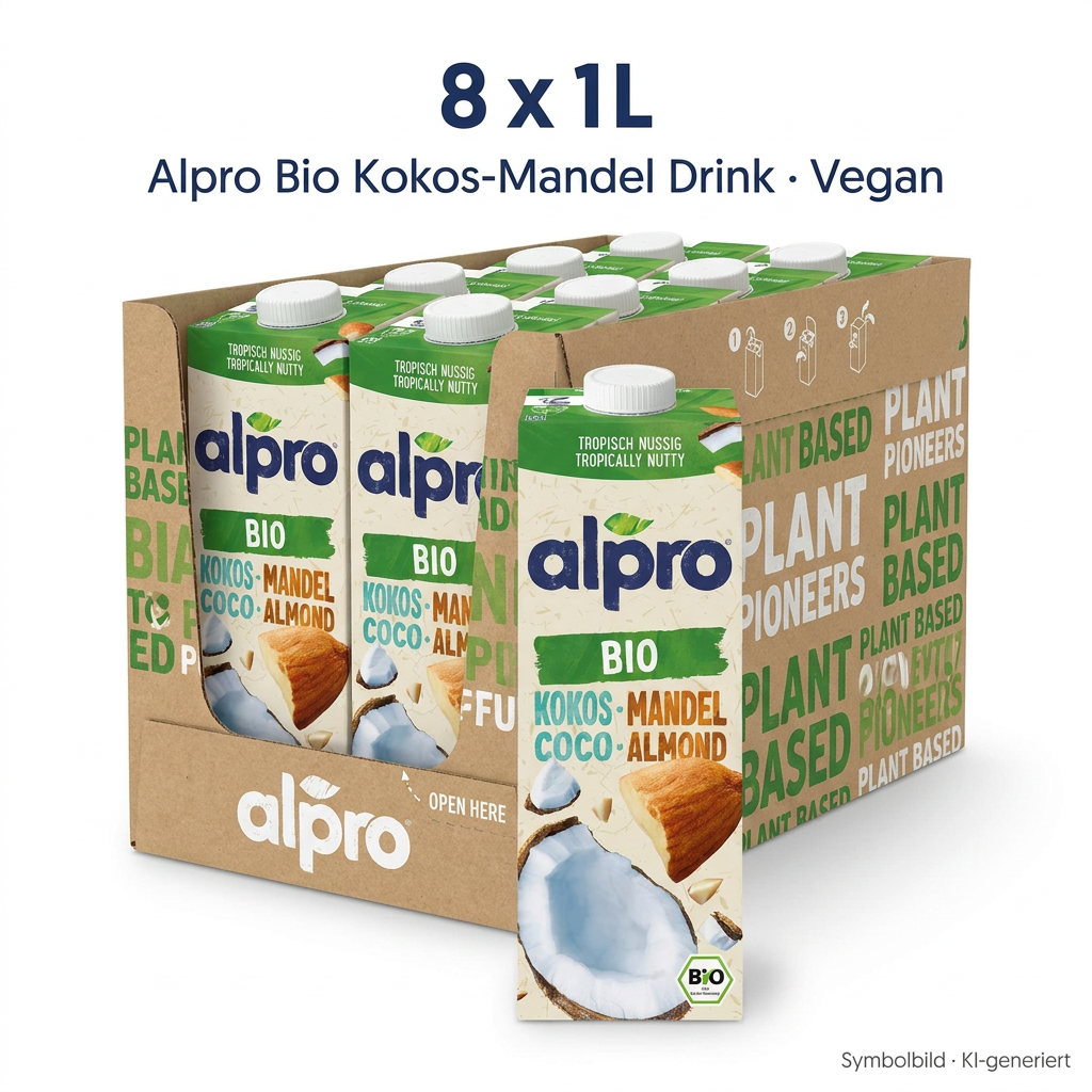 pflanzenbasiert, mandel, kokos, bio, verpackung