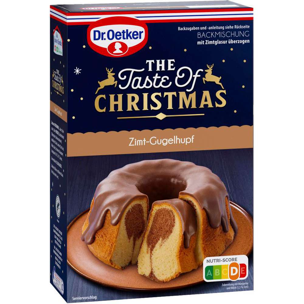Backmischung, Zimt-Gugelhupf, The Taste Of Christmas, Glasur, Kuchen