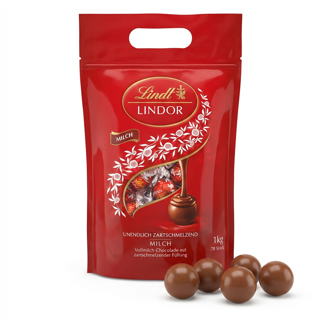 Lindt Lindor Milch Schokoladentrüffel 1kg