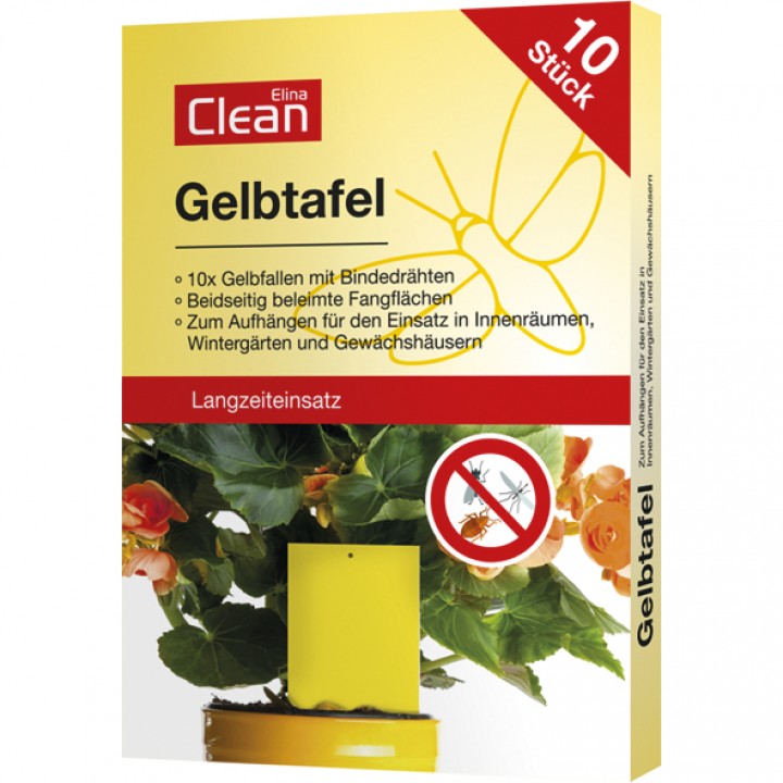 Gelbtafel Fliegenfalle