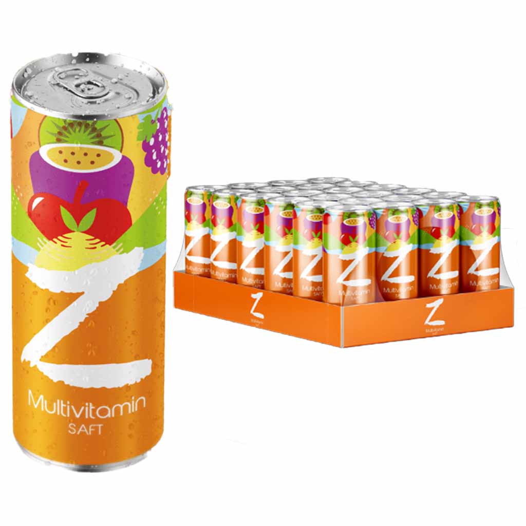 Generation Z Multivitaminsaft DOSE 24 x 330ml = 7,92L MHD 03.07.27