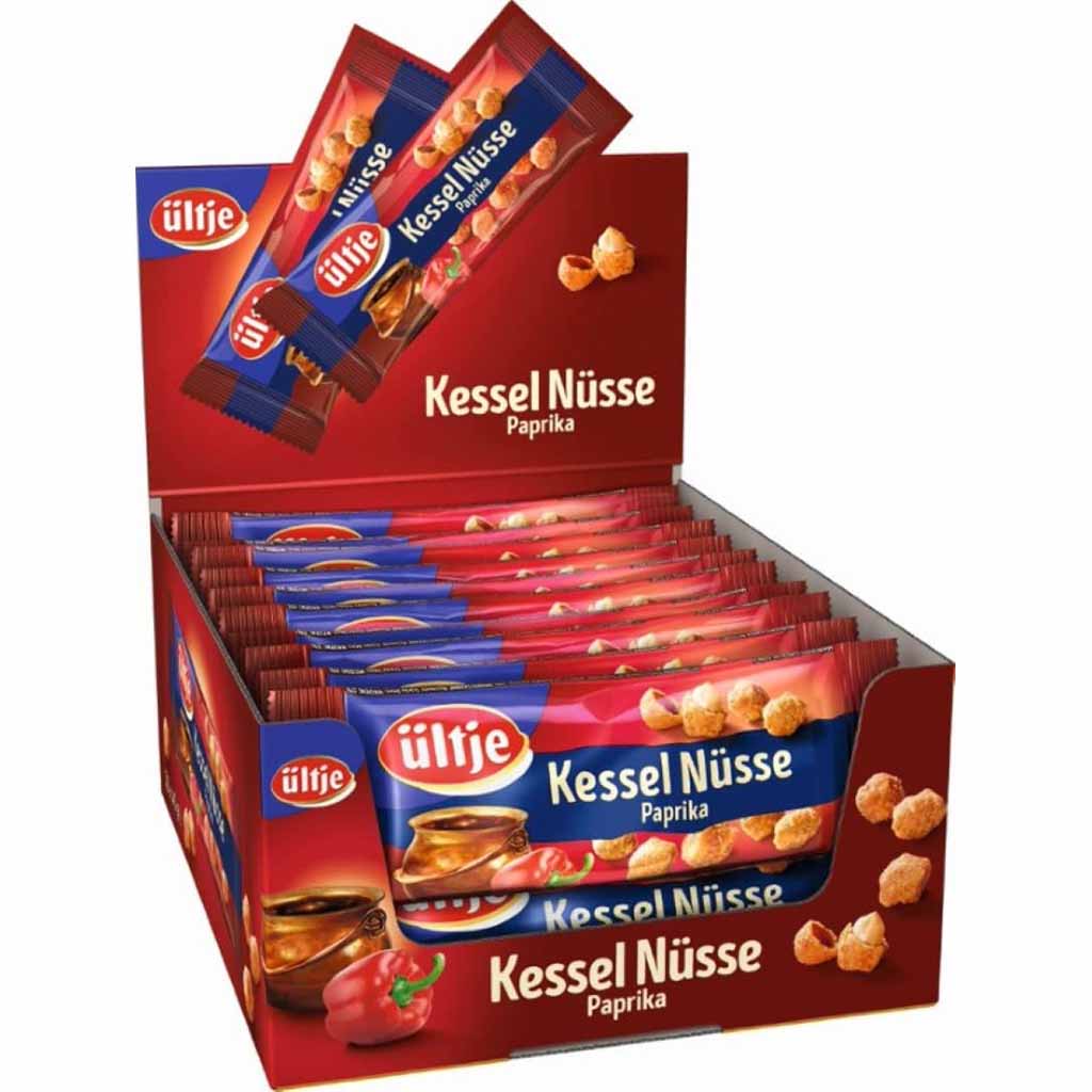 ültje Kessel Nüsse Paprika 20x40g=800g MHD 30.01.27