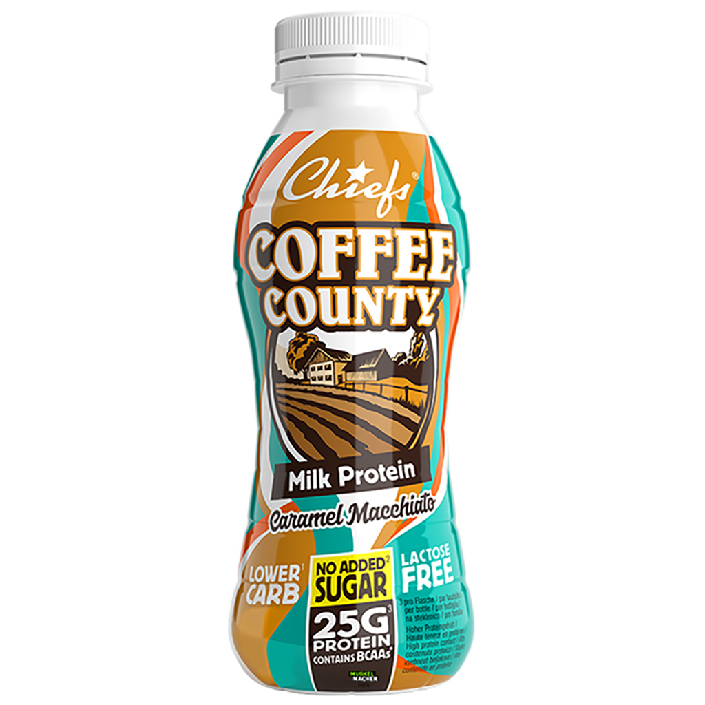 Milchprotein, Karamell, Protein-Getränk, Low Carb, Laktosefrei