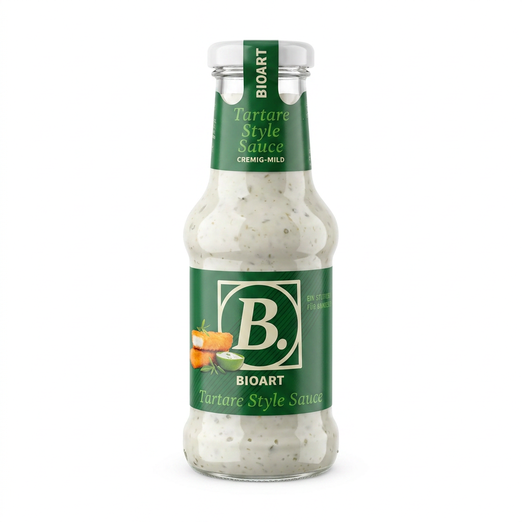 Tartar Sauce, Soße, Cremig-mild, Bioart, Grüne Etikette