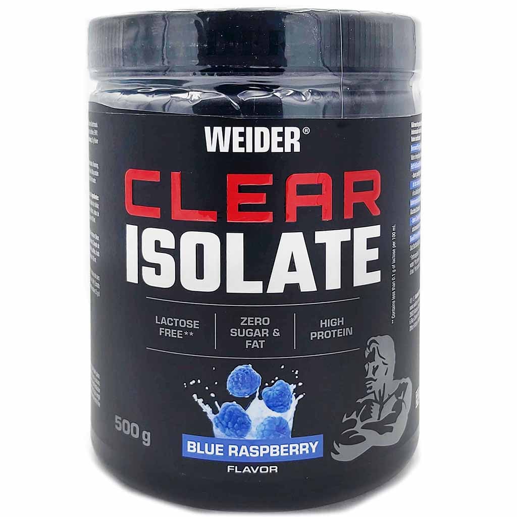 Weider Clear Isolate 500g Blue Raspberry Flavour