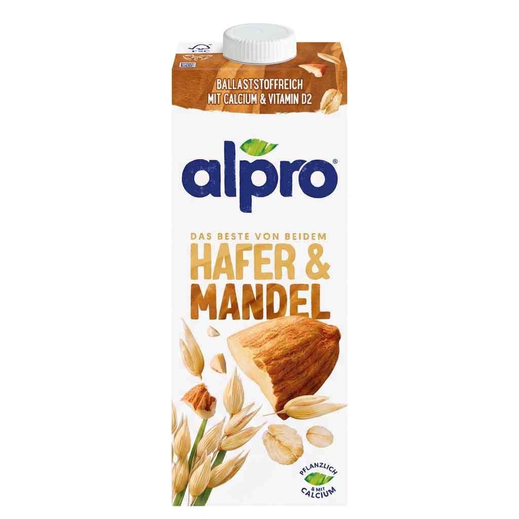 Hafer, Mandel, Pflanzlich, Calcium, Getränk