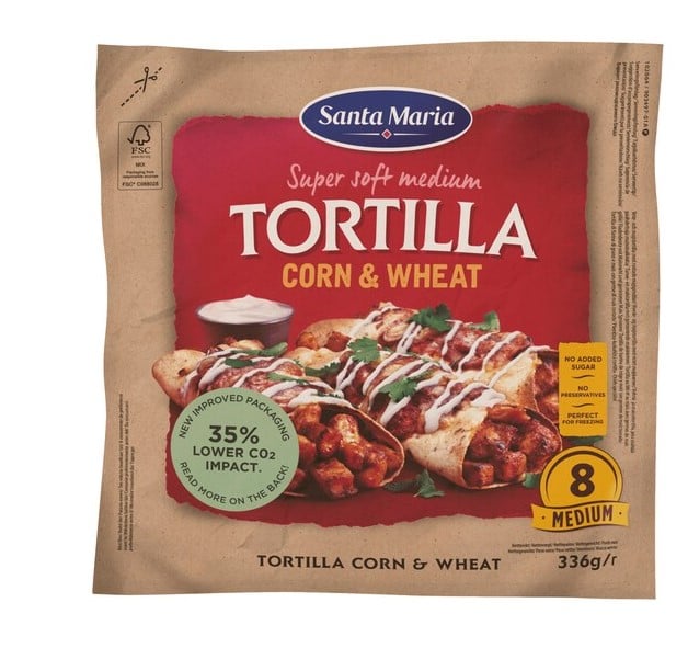 Santa Maria Tortilla Corn & Wheat 336g MHD 23.09.26
