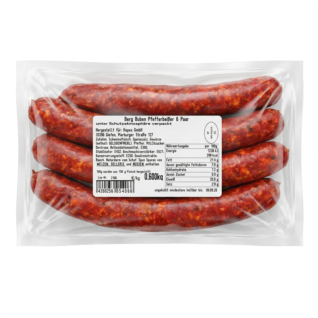 Wurst, Chorizo, Rohwurst, Fleischprodukt, Wurstware