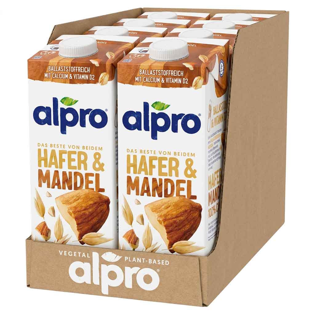 Haferdrink, Mandel, Plant-based, Alpro, Getreide