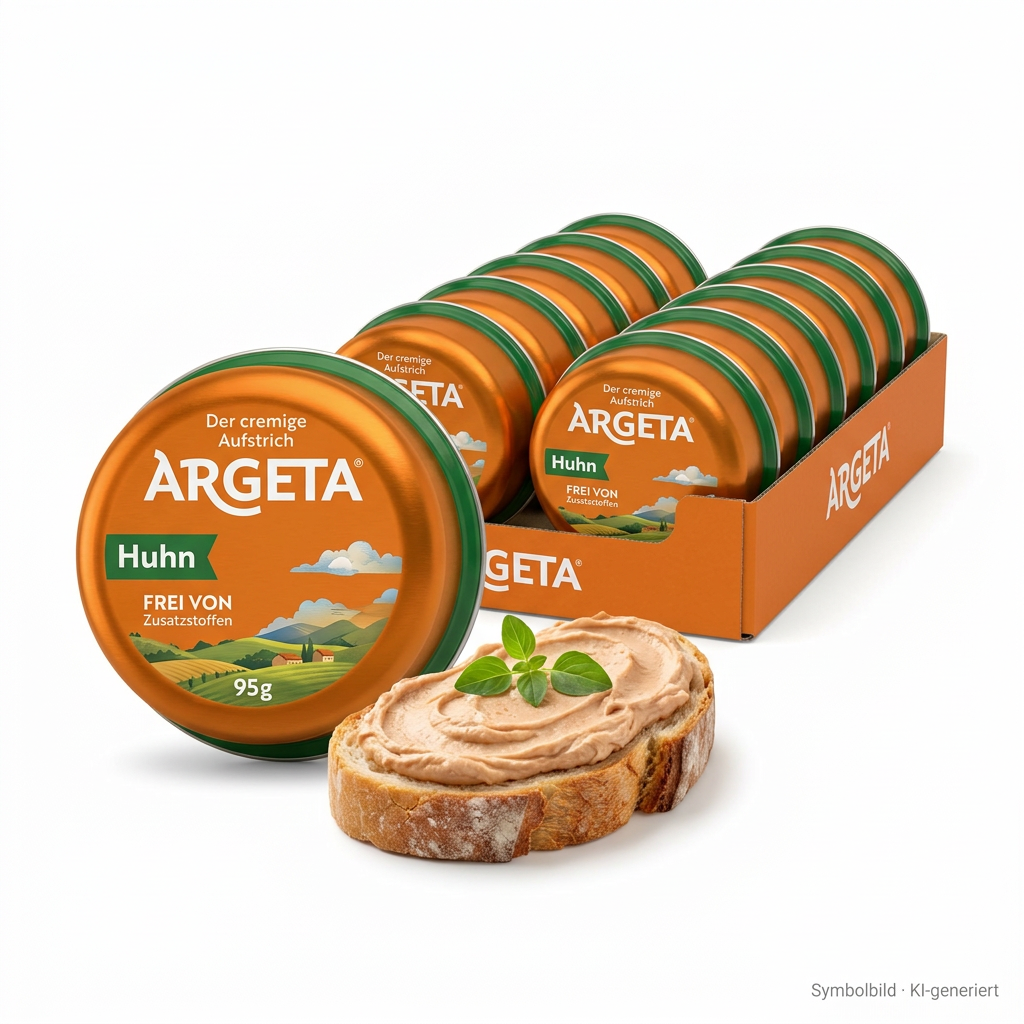 Huhn, Fell-/Aufstrich, Aufstrich, Konserven, Döschen