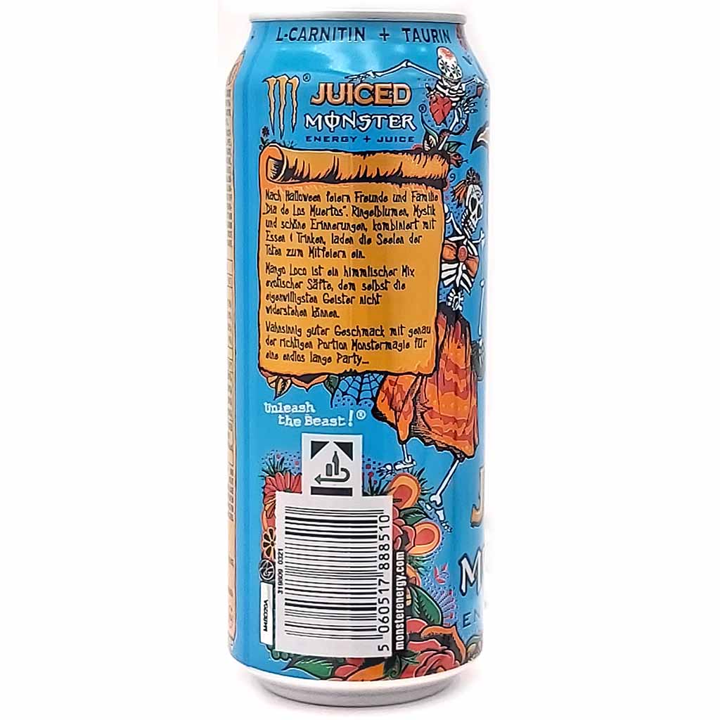 Monster Juiced Mango Loco  DOSE 500 ml , 5060517888510