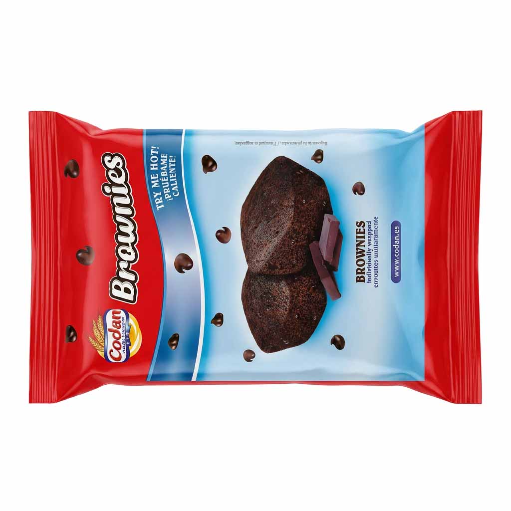 Brownies, Schokolade, Snack, Packet, Cookies