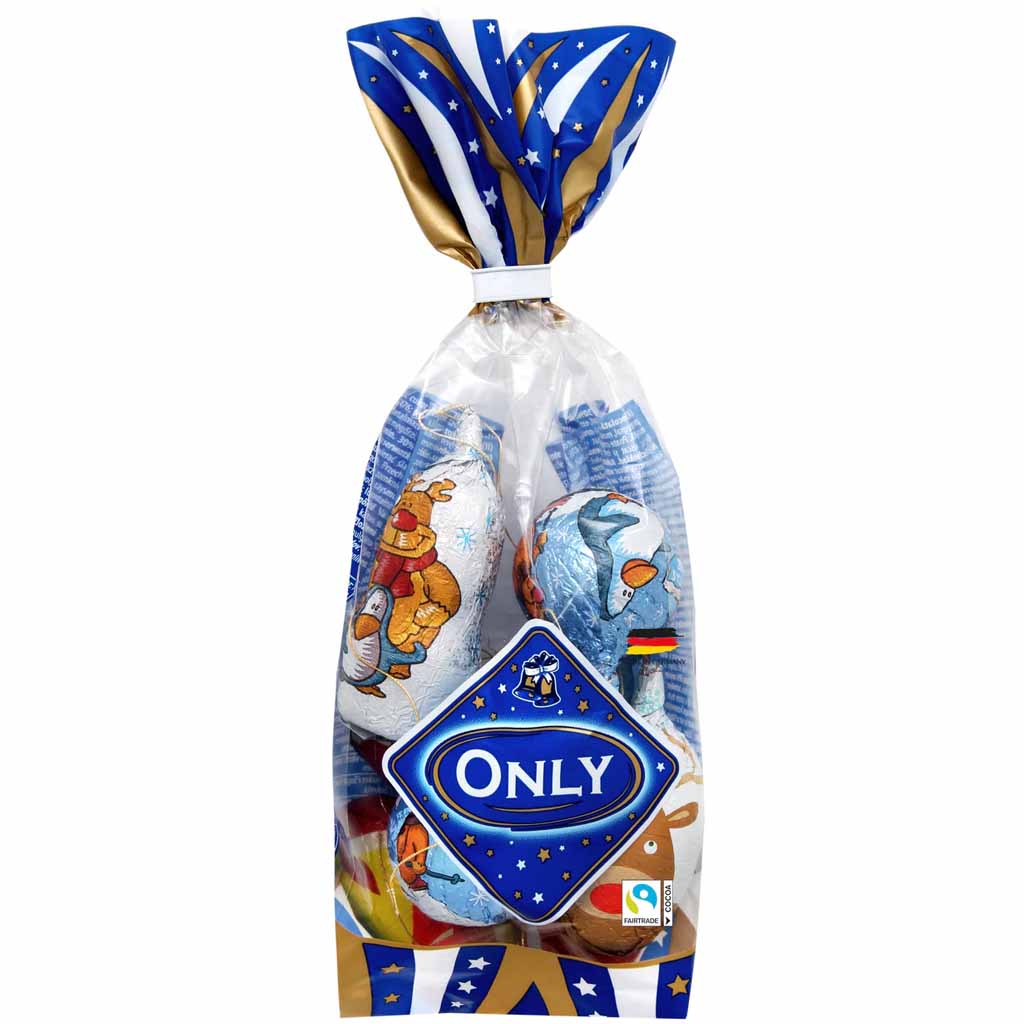 Only Weihnachten Milchschokolade Baumbehang Mix 100g MHD 30.06.28