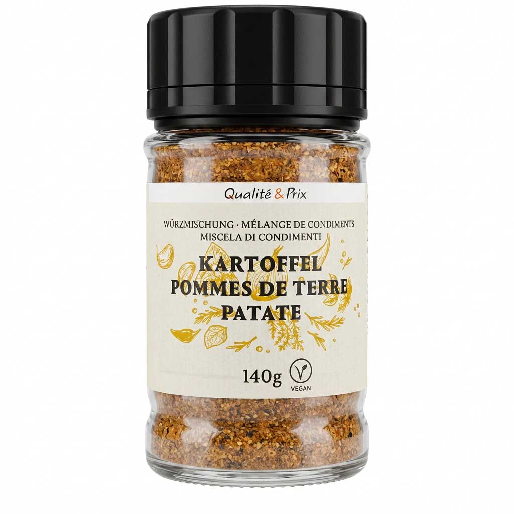 Kartoffelgewürz, Mischung, Vegan, 140g, Gewürz