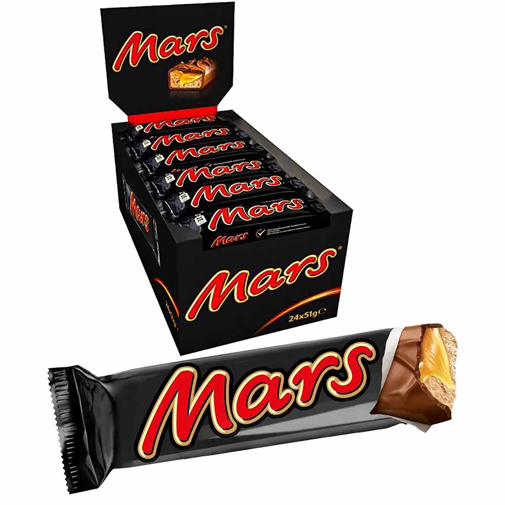 Mars Schokoriegel 24x51g=1224g MHD 25.04.27