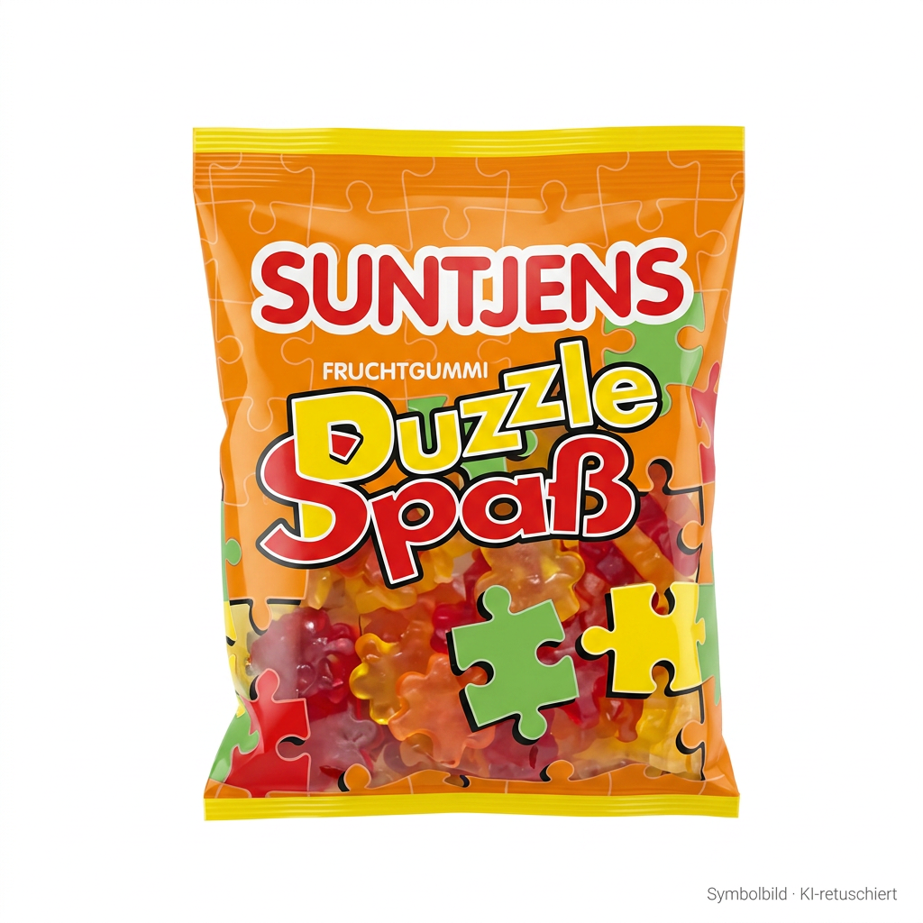 Fruchtgummi, Duzzle, Puzzle, Süßigkeit, Gummibärchen