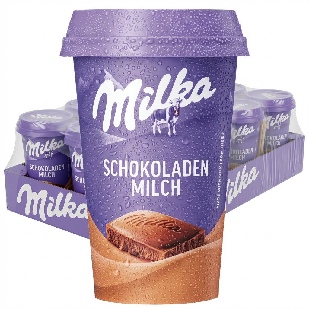 Schokoladenmilch, Milchgetränk, Schoko-Getränk, Kakaogetränk, Milchprodukt