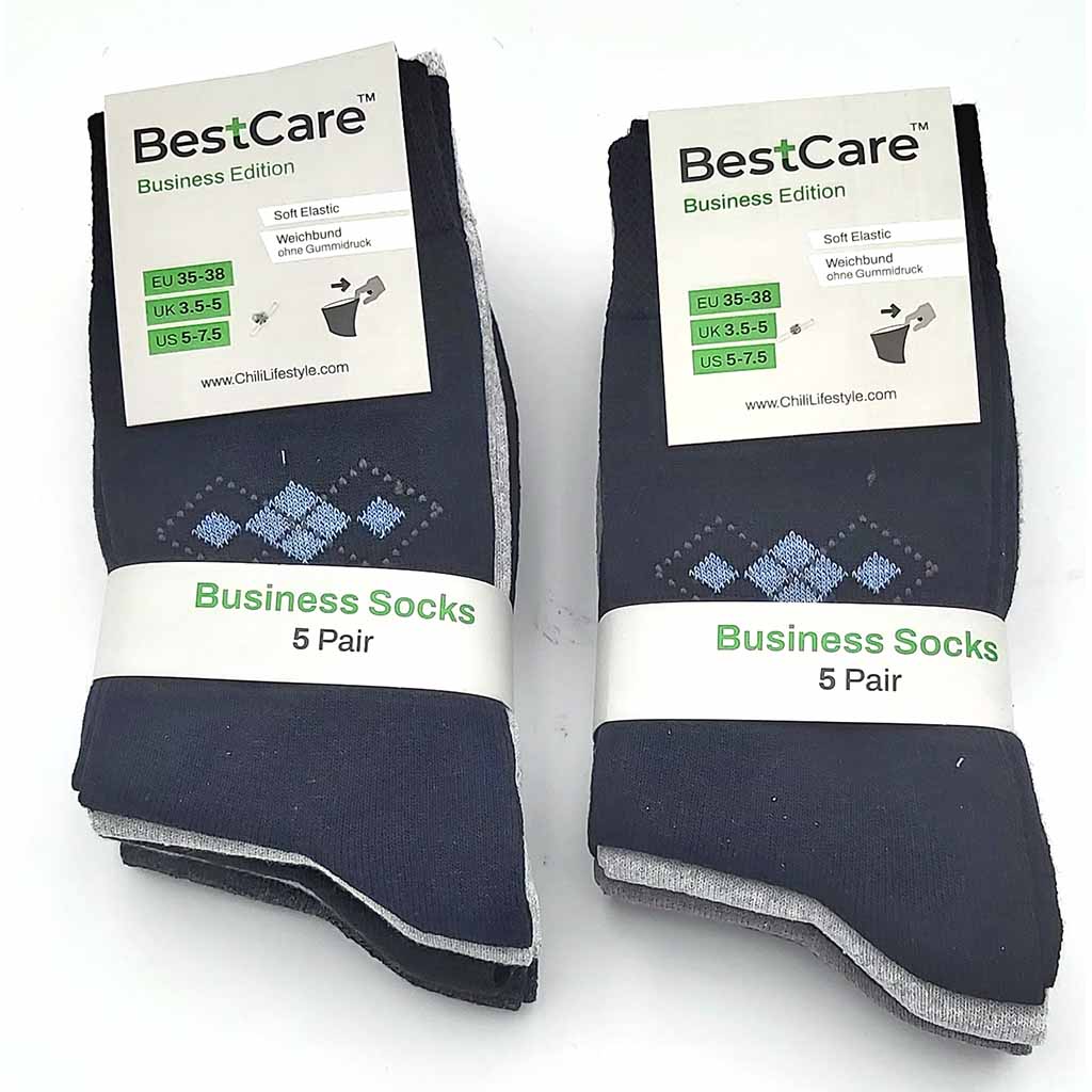 BestCare Damen Business Socken 35-38 10 Paar