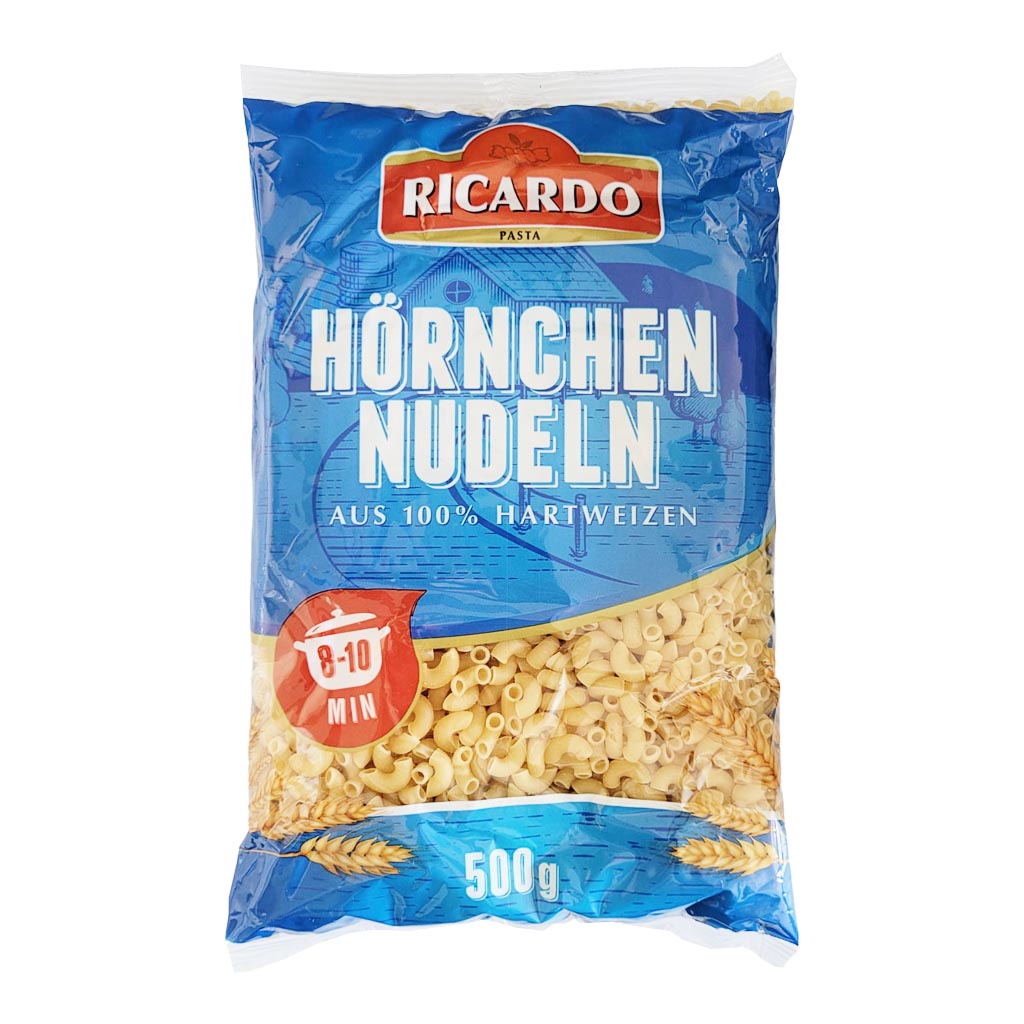 RICARDO Hörnchen Nudeln 500g MHD 30.03.27