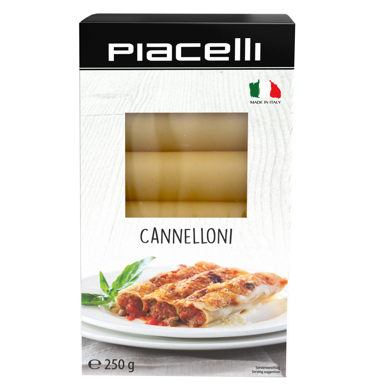 Piacelli Nudeln Cannelloni 250g MHD 15.07.28