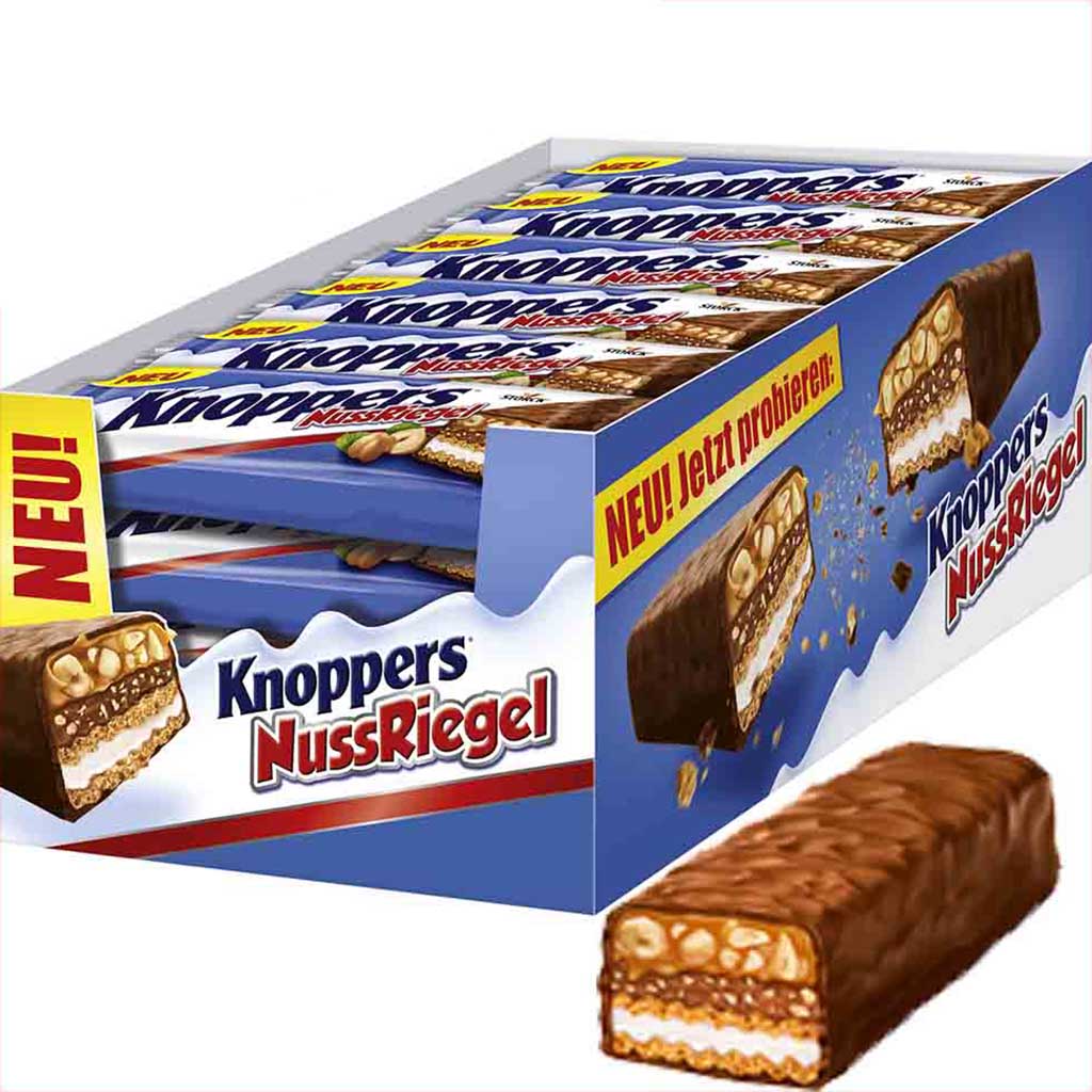 Knoppers Nussriegel 24x40g=960g MHD 05.10.26