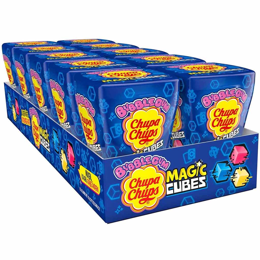 Chupa Chups BubbleGum Magic Cubes 10x86g=860g MHD 29.11.25 | SW38260