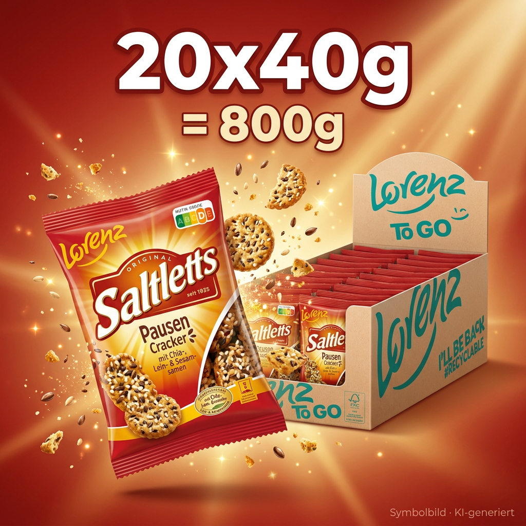 Kekse, Snack, Sesamsamen, Getreidekeks, To-Go Verpackung