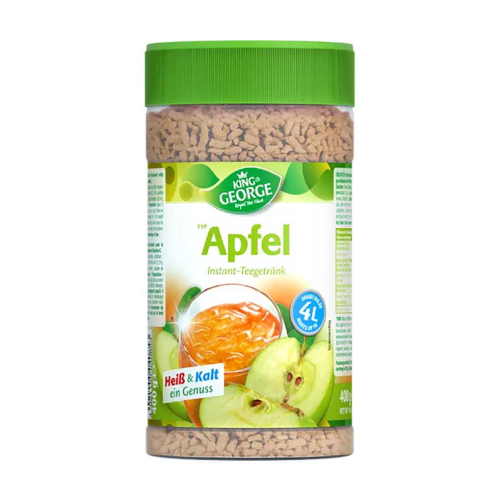 Apfeltee, Instant-Getränk, Granulat, Teegranulat, Erfrischungsgetränk