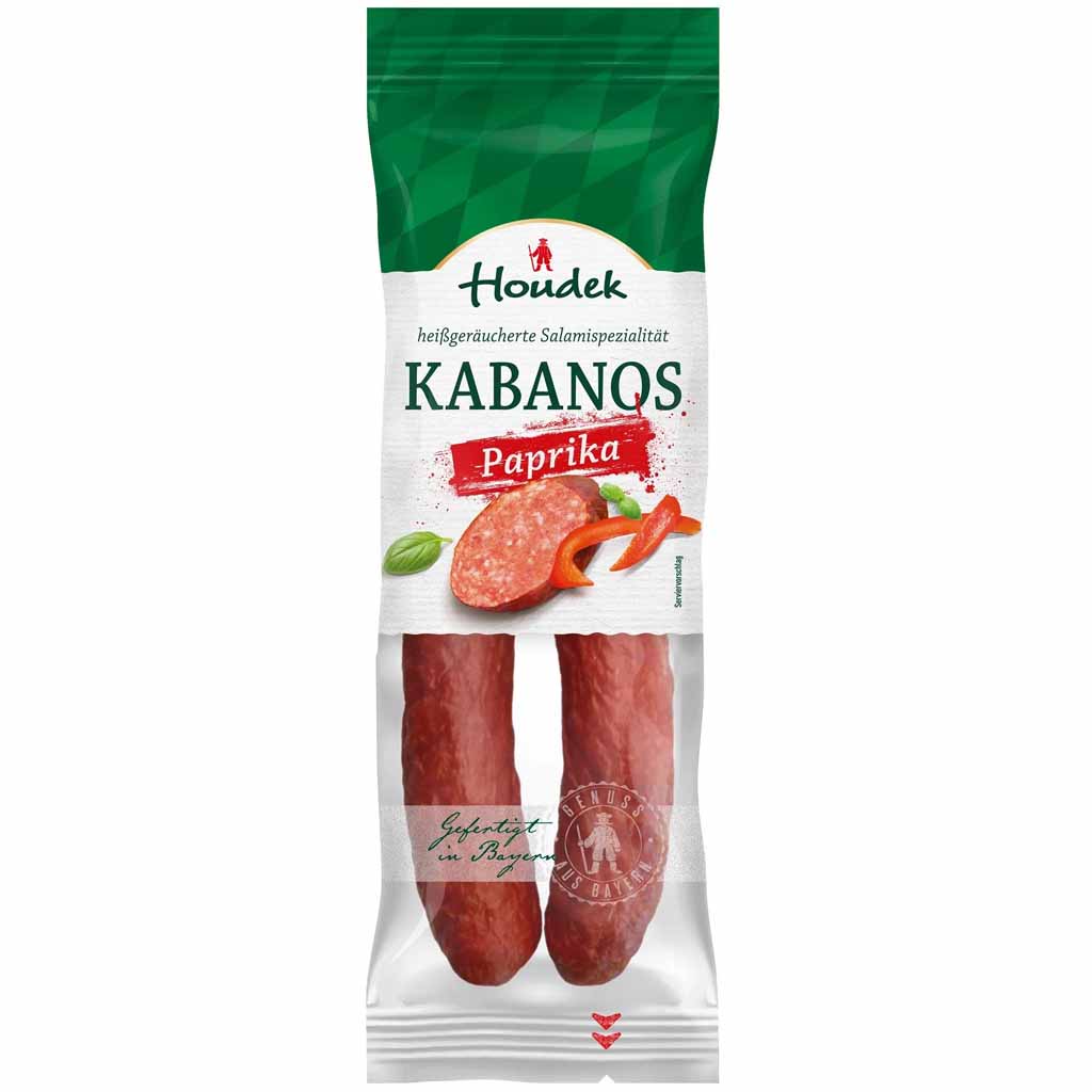 Houdek Kabanos Salami Paprika 150g MHD 28.06.26