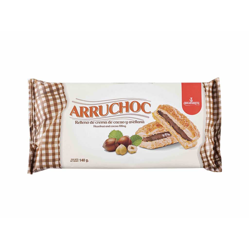 Keks, Cremefüllung, Haselnuss, Schokofüllung, 140 g