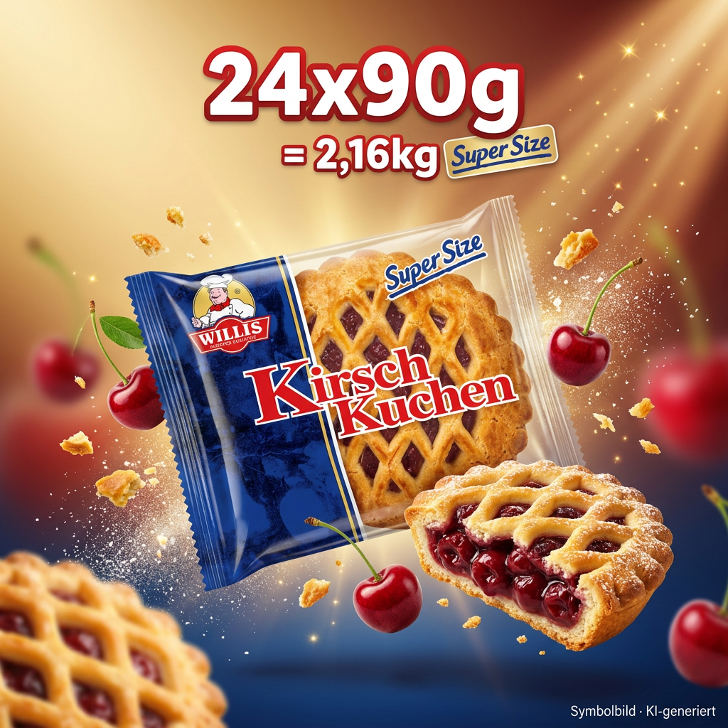 Kirsche Kuchen, Keks, Fruchtfüllung, Beeren-Teig, Kuchen-Snack