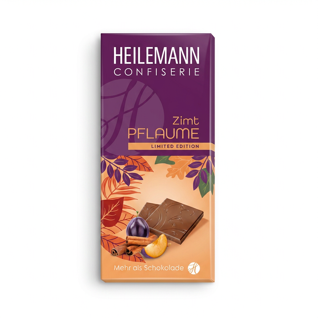Schokoladentafel, Zartbitterschokolade, Zimt, Limited Edition, Verpackung/Decoration