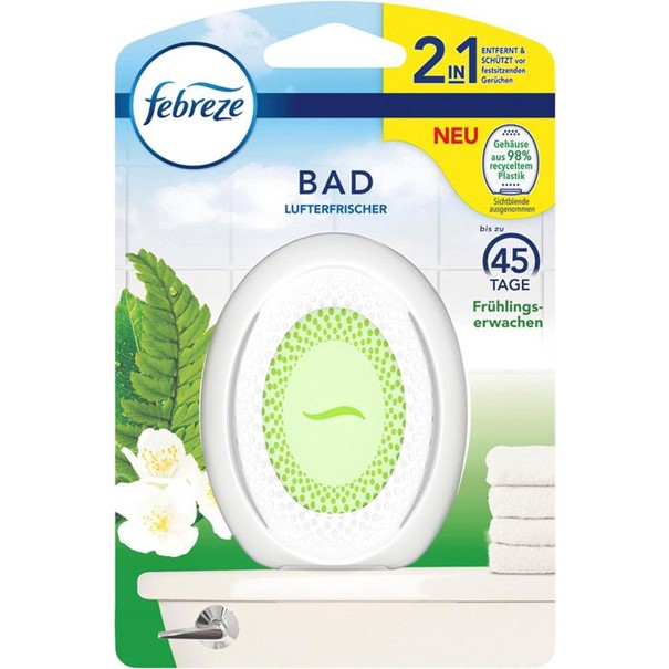Febreze Raumduft Bad Lufterfrischer in 1, Duftspender