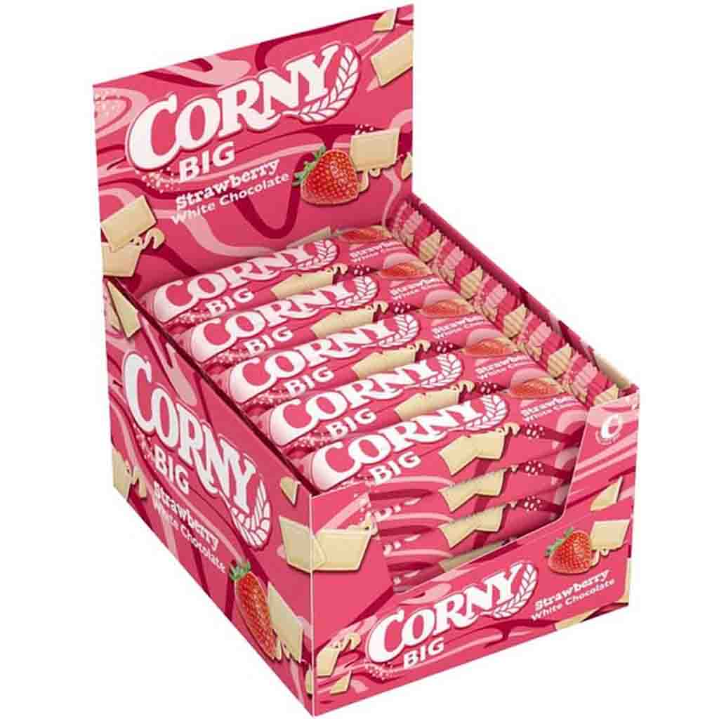 Corny Big Strawberry White Chocolate 24x40=960g MHD 16.04.27