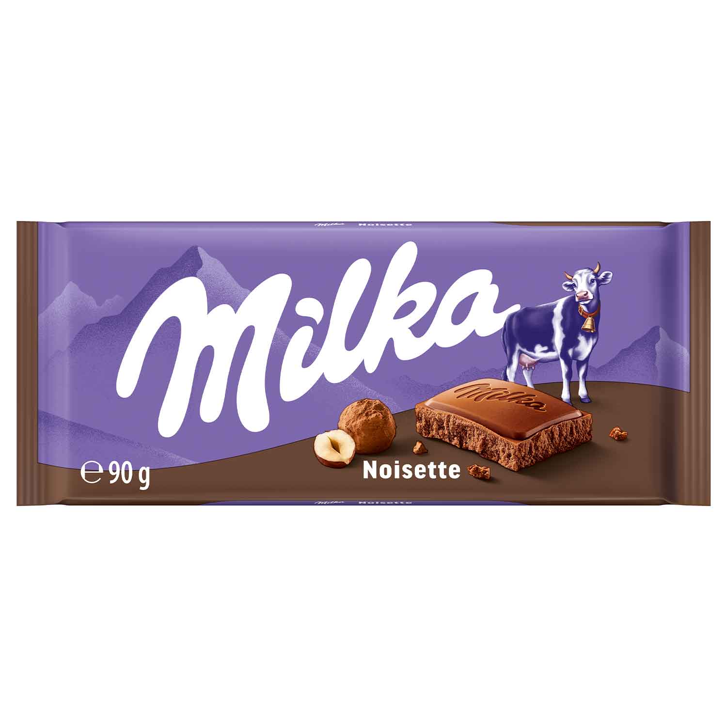 Schokolade, Noisetose, Milka, Riegel, 90 g