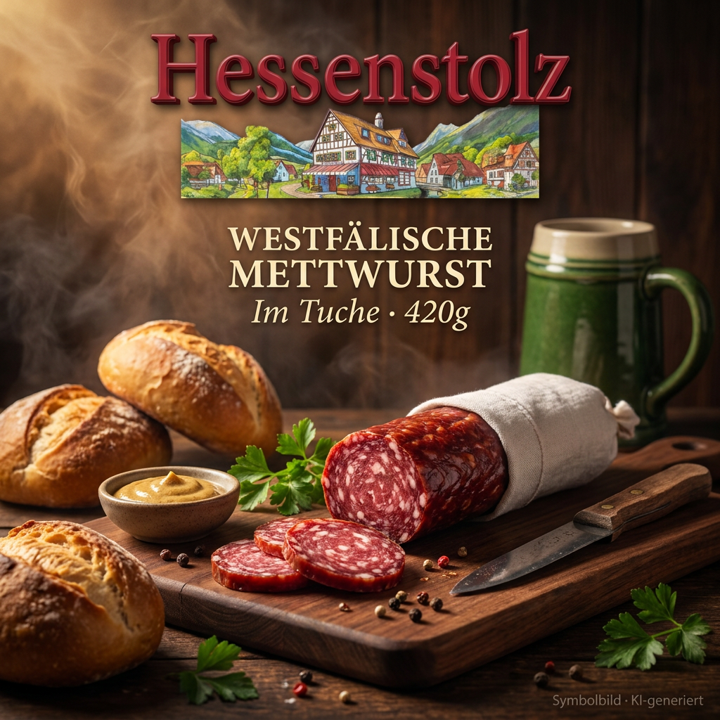 Wurst, Käse, Brot, Holztisch, Servierplatte